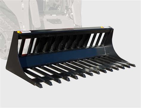 skid steer power rake bucket|skid steer soil conditioner bucket.